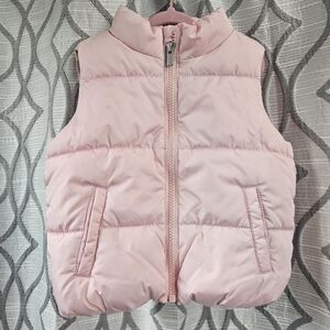 Old Navy Light Pink Puffer Vest